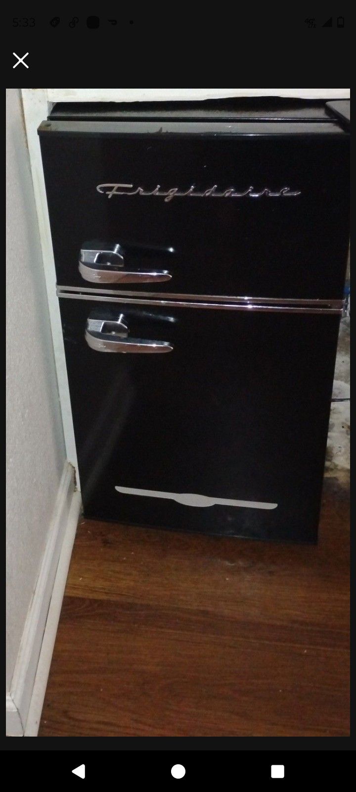 Mini Fridge And Microwave