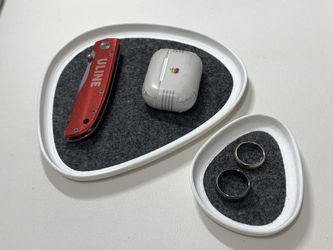 Beautiful Catch all Tray 3d Printed W/ Felt Padding