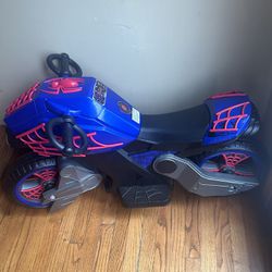 Marvel Spider-Man - 6V Battery Powered Ride On Kid’s Motorcycle
