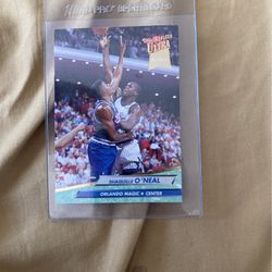 Shaq Rookie Ultra Fleer 92-93