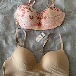 2 new bras, size 36B, both for $10