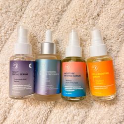 Anti-aging face serum 4 pc set