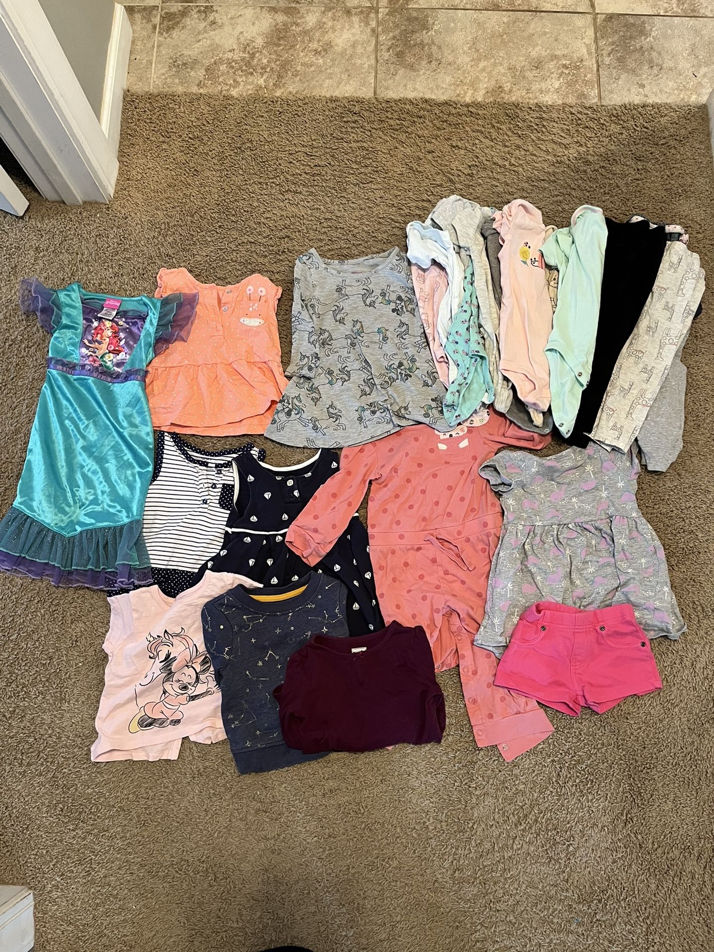 Girl’s Clothes 12 Months To 18 Months