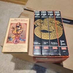 Bruce Lee VHS Box Set