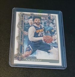 Jamal Murray card in a hard protective case.  $5