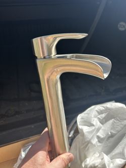 Water Fall Faucet.  Allen & Roth