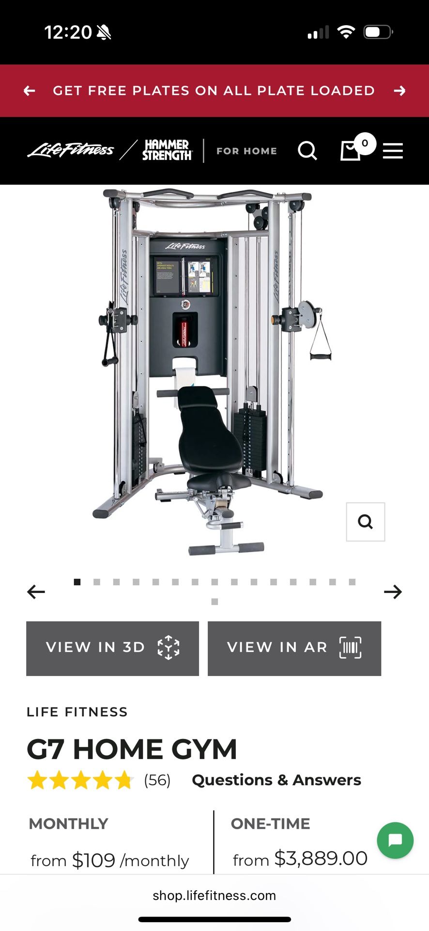 Life fitness Machine