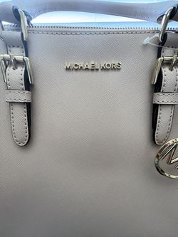 Michael Kors - Ciara Large Saffiano Leather Tote Grey