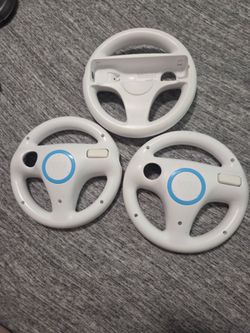 Nintendo Wii racing wheels x3