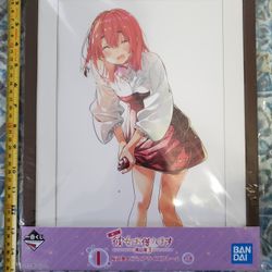 Anime Rent A Girlfriend Framed Picture.