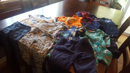 12 month boy clothes lot