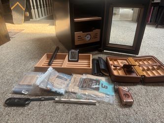 Vevor 16L Electric Cigar Humidor with extras