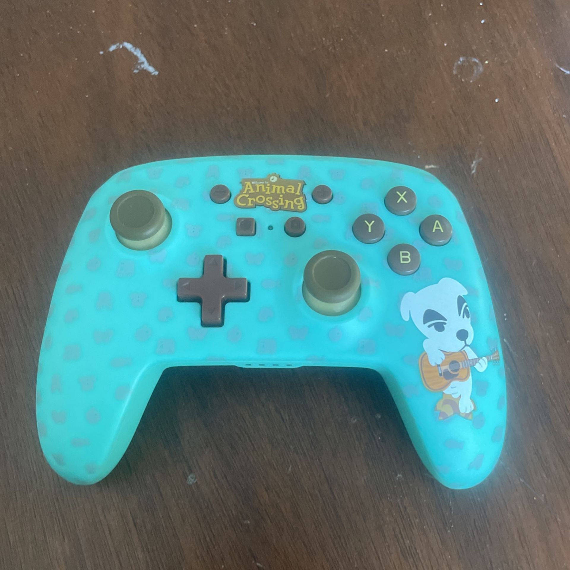 It Is In Nintendo Pro Controller And It’s Colored With Animal Crossing 