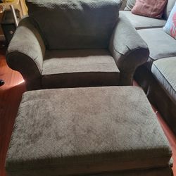 Sofa and Ottoman Set