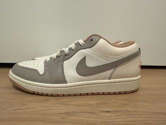 Jordan 1 Low “Sail College Grey Rattan” Men’s Size 8