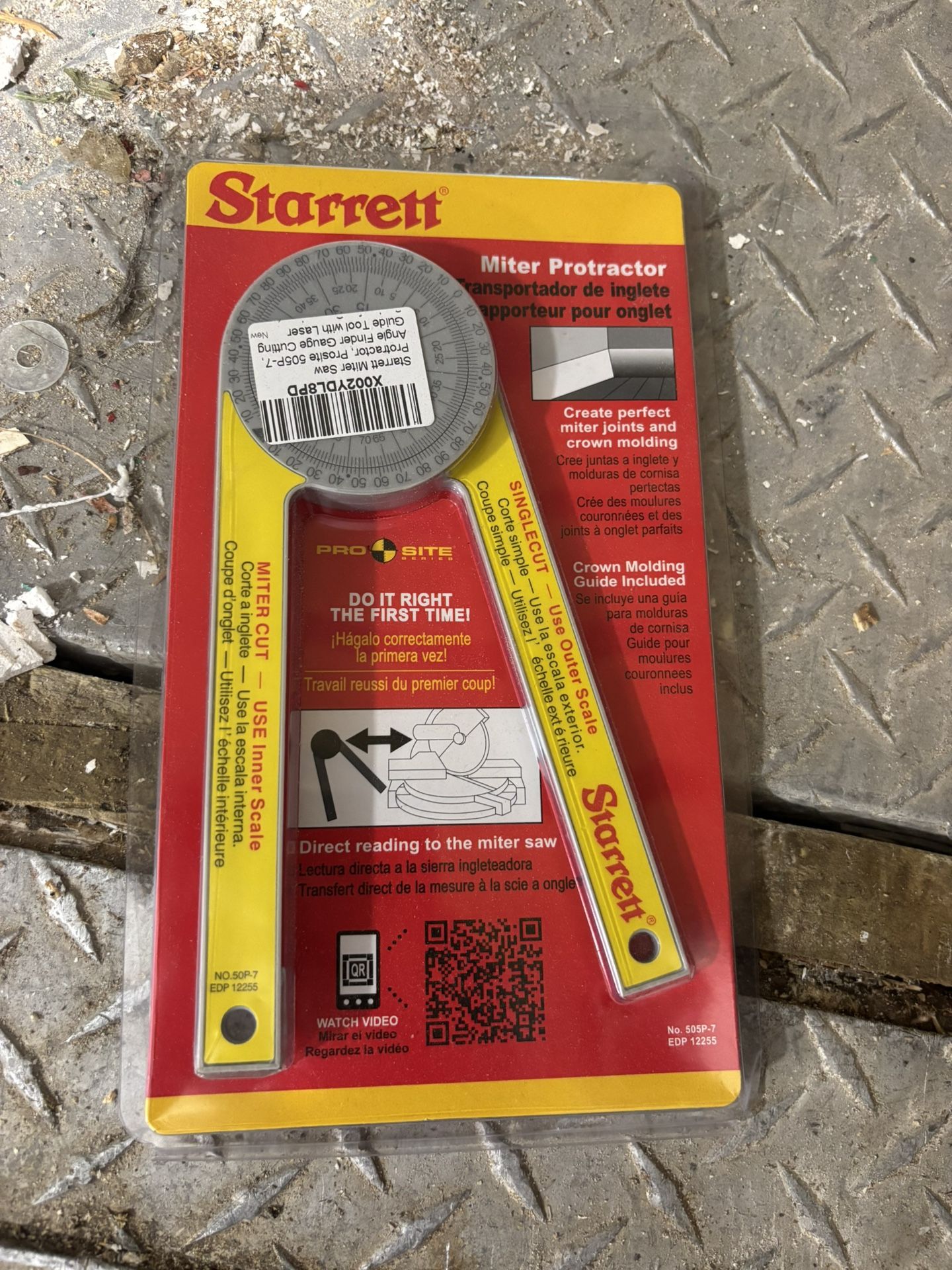 Starrett Miter Protractor