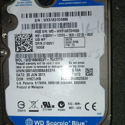 WD Scorpio Blue