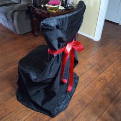 New Black Chair Covers For Special Occasions $2 Each