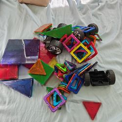 Magnetic tiles-plenty and variety