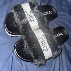 Juicy Couture Platform Slides