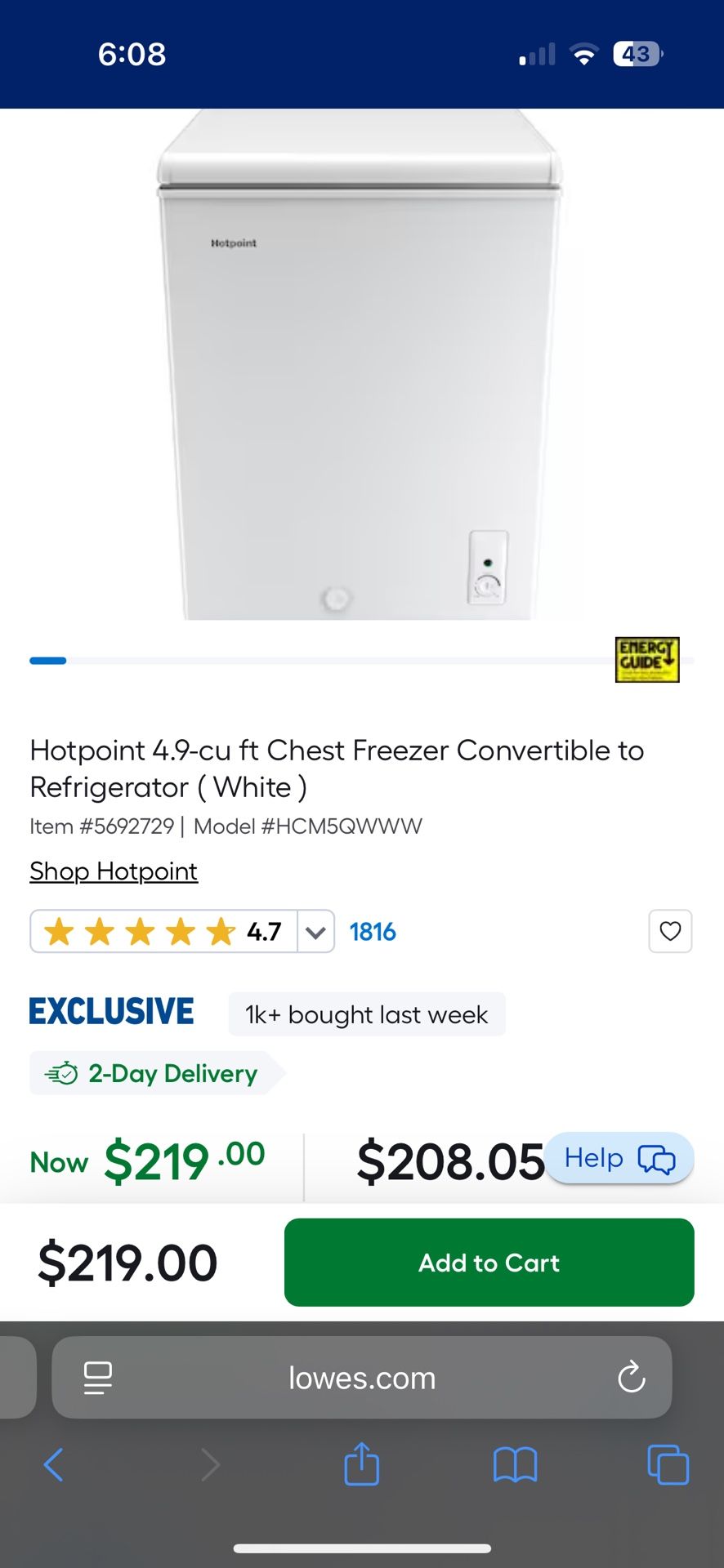 Freezer