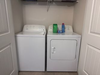 Washer and dryer set