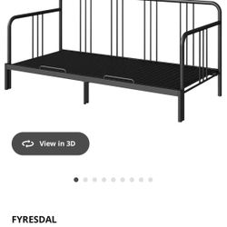 Ikea Twin Daybed Frame- Converts Into a King Size Bed 