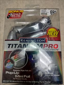 New facial trimmers