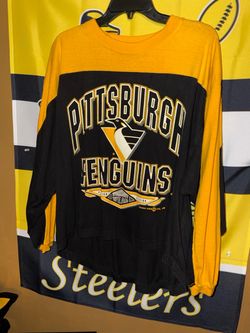 Gym Equipment NHL Hockey Pittsburgh Penguins Graphic T Shirt Men’s Size Large Used