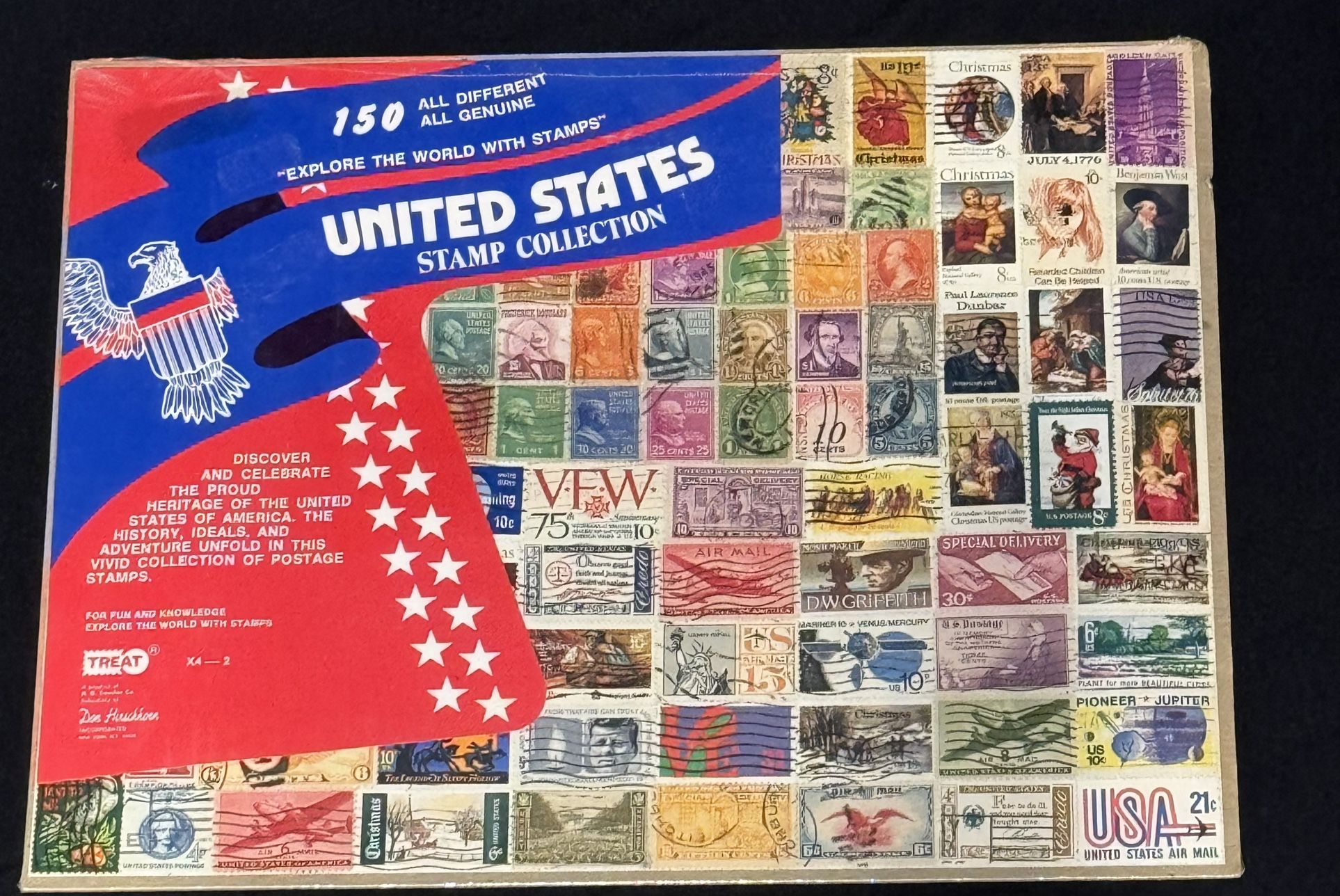 150 Unique United States Stamps Collection