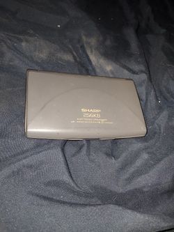 Sharp 256 K Organizer Old