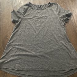 Womans Maternity Gray Shirt Size Medium By SHEIN #6