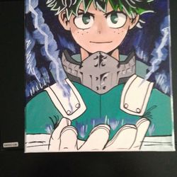 Custom Hand Painted Canvas.