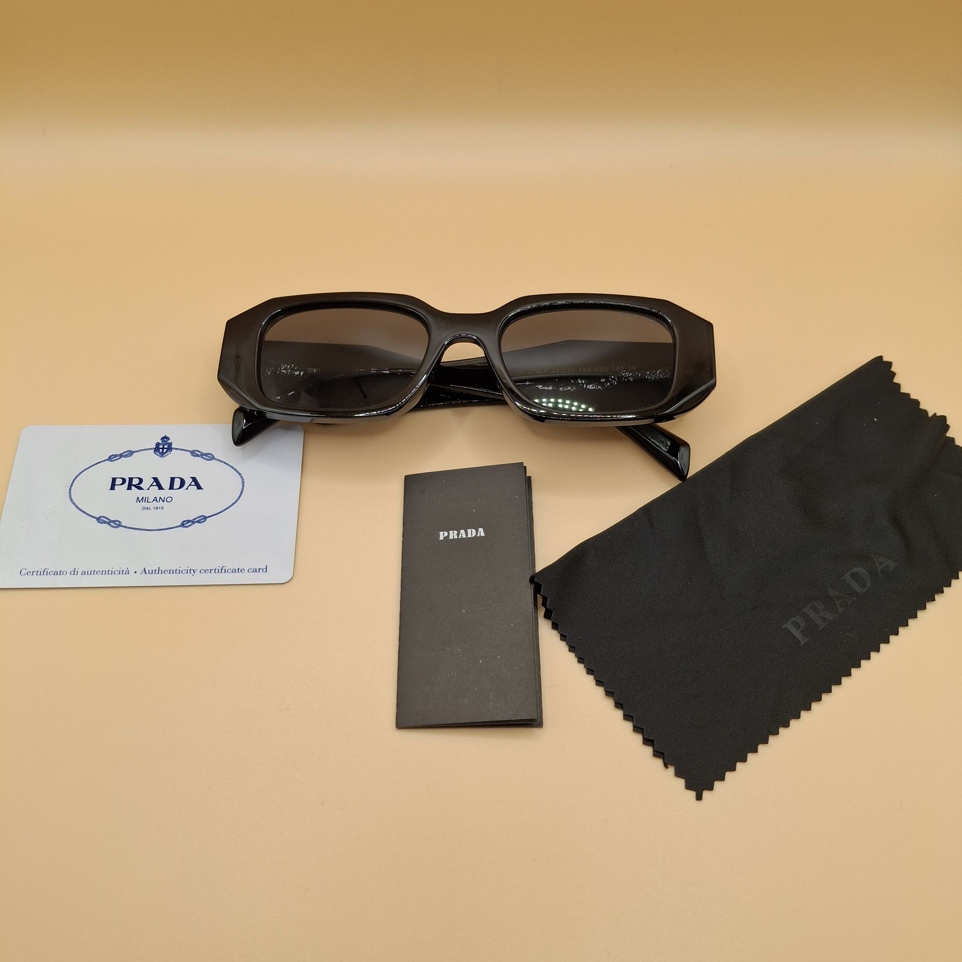 Gently used PRADA PR17WS Women's Rectangular Sunglasses