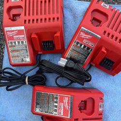 Milwaukee Charger M18/M12 Brand New Never Used $40 For Each 