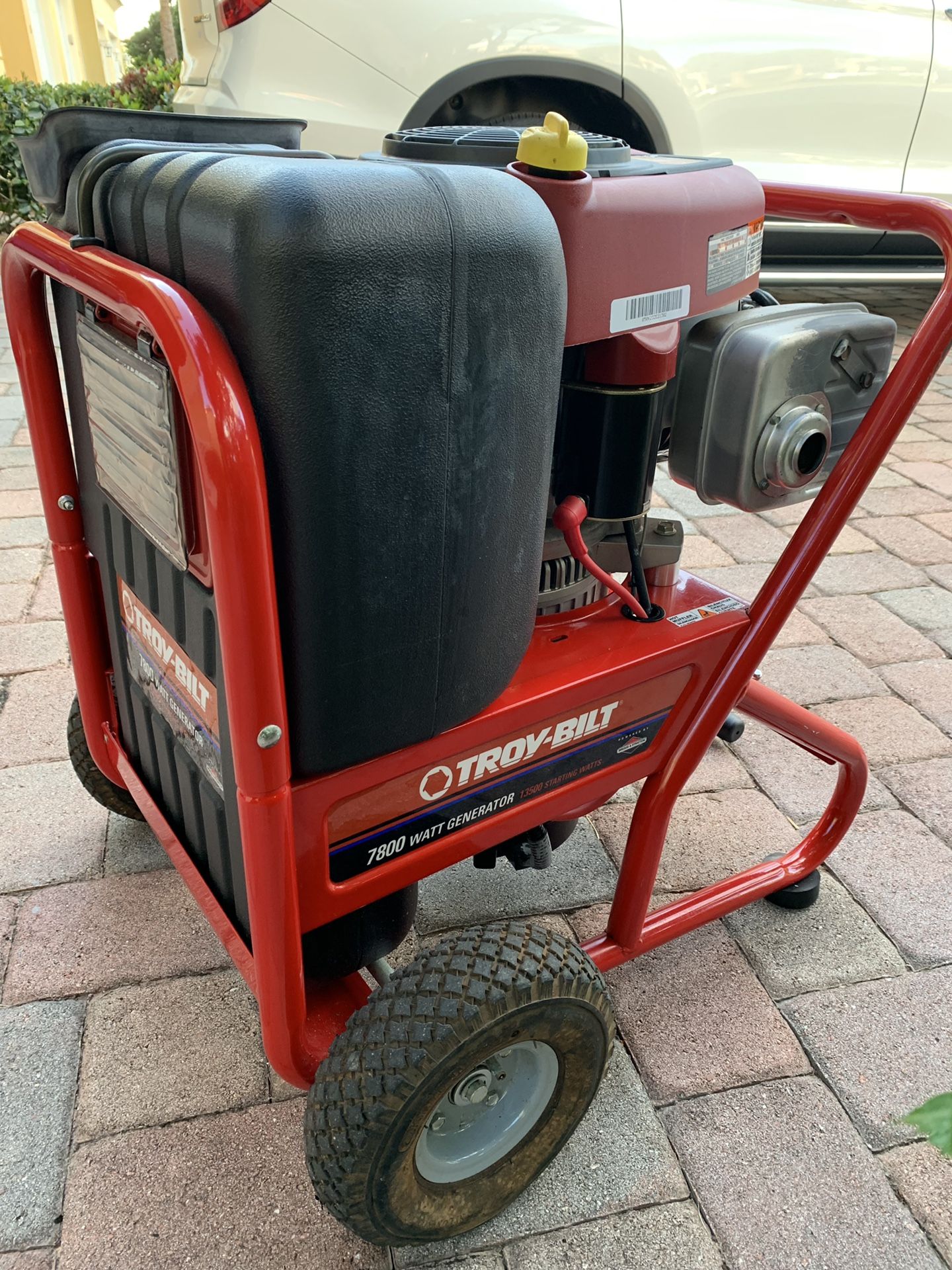 Troy Bilt Generator (Electric Start). 7800 Watt. Like New 785 for Sale