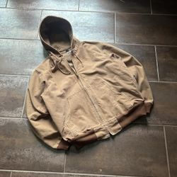 Carhartt Men's Tan and Brown Jacket (8028)45
