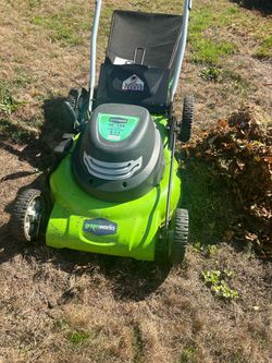 Greenworks 20” 12A Electric Lawn Mower – 3-in-1