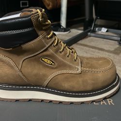 Men’s Size 14 Brown Keen Boots For Work