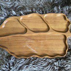 Vintage Wood Charcuterie/Serving Tray