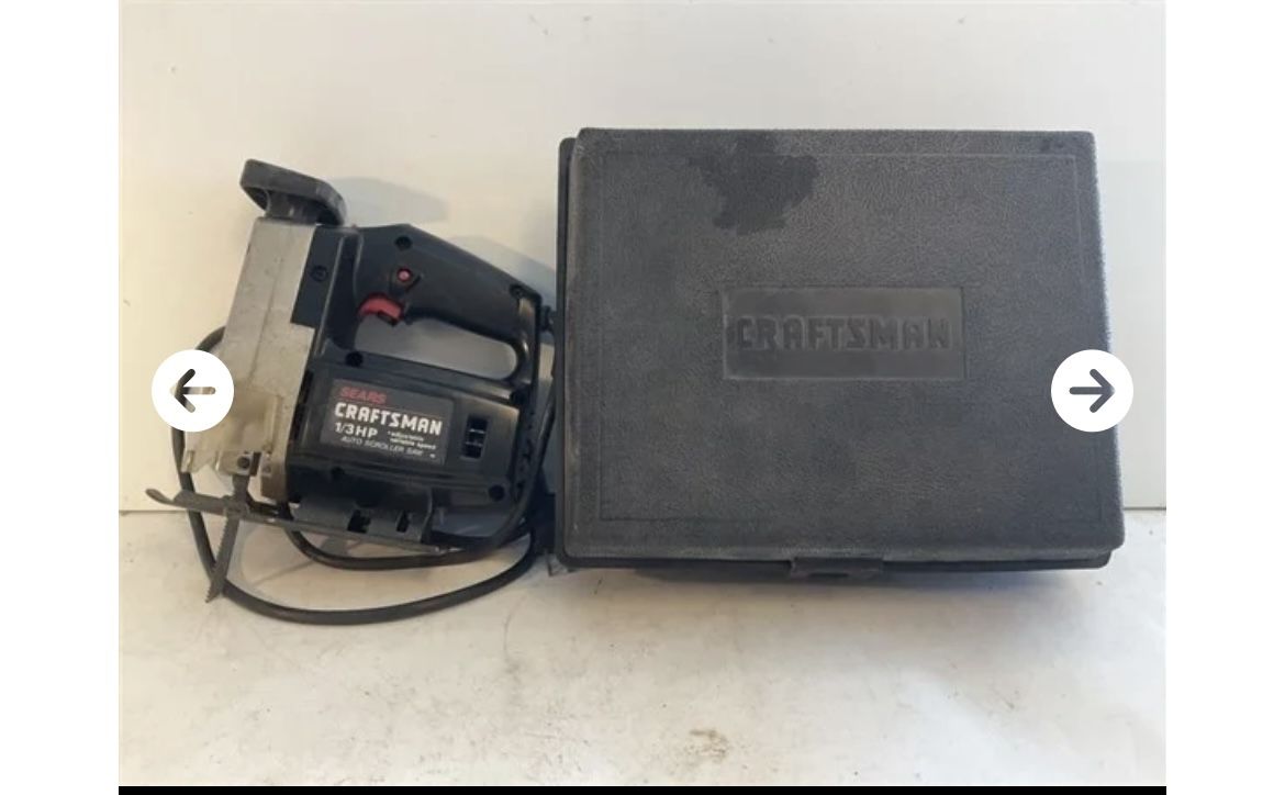 Craftsman Auto Scroller Saw $30