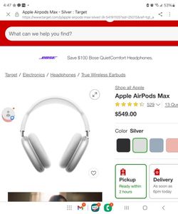 Apple AiRPODS max Unopened 