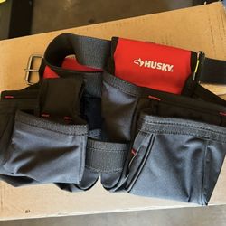 Husky Black Handyman Work Tool Belt
