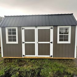 12x16 Side Lofted Barn Shed 20% Off