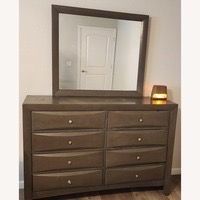 Dresser mirror and night stand