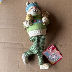 Easter Bunny Figurines – Spring Decor Set (2 pcs)