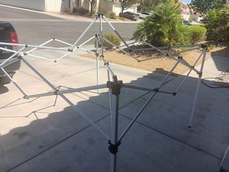 Pop-Up Canopy Tent Frame, Cover & Carry Bag