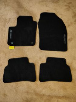 Floor mats.