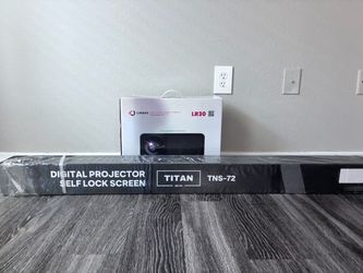 Lunara Projector + Titan Projector Screen