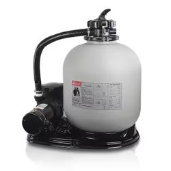XtremepowerUS 19" Sand Filter 1.5HP Pump 4500 GPH Swimming Pumps System & Filters Combo Set 